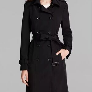 Classic Calvin Klein Belted Trench Coat / Rain Coat